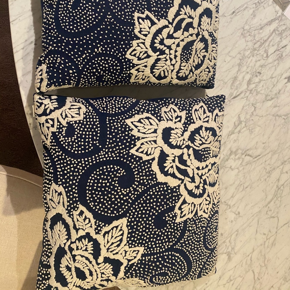 Arhaus decorative pillows